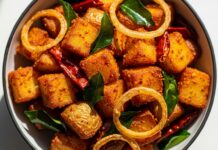 Spicy Devilled Potatoes